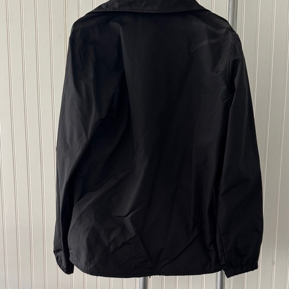 Levi's Black Lightweight Jacket with Green Lining - Picture 2 of 2
